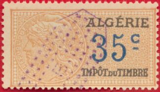 timbre-fiscal-algerie-35-centimes-impot