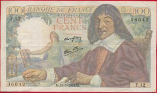100-francs-descartes-15-5-1942-6042-