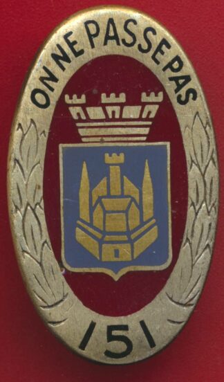 insigne-151-regiment-infanterie.