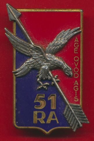 insigne-51-regiment-artillerie-