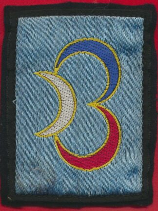 insigne-tissu-patch-3-division-blindee