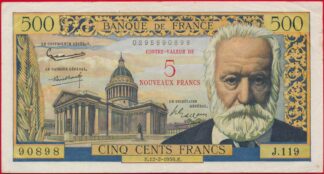 5-nouveaux-francs-surcharge-500-francs-hugo-12-2-1959