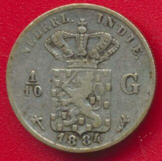indes-neerlandaises-1-10-gulden-1884.