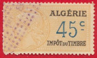 timbre-fiscal-algerie-45-centimes