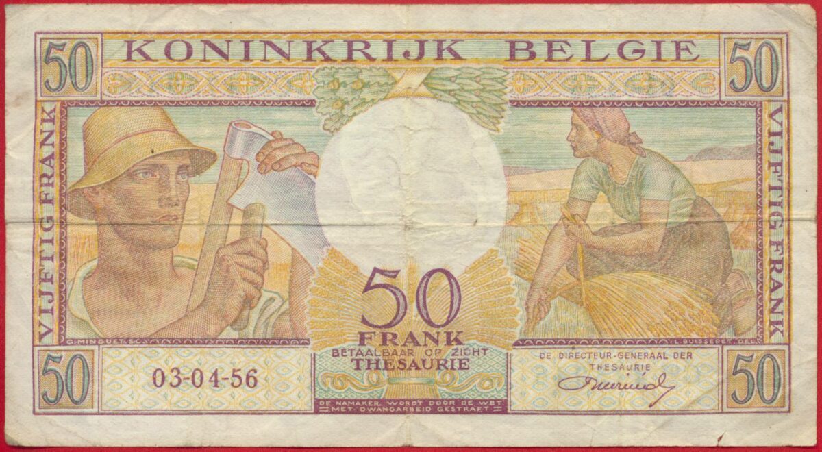 belgique-50-francs-3-4-1956-3946