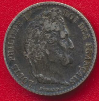louis-philippe-1-4-franc-1843-w-lille