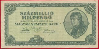hongrie-100-millio-pengo-3-6-1946