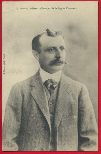 cpa-bleriot-aviateur-chevalier-legion-honneur