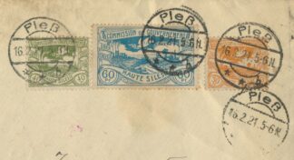 lettre-haute-silesie-pless-16-2-1921