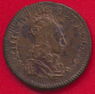louis xiv ecu à la mèche longue 1651 bordeaux (copie)